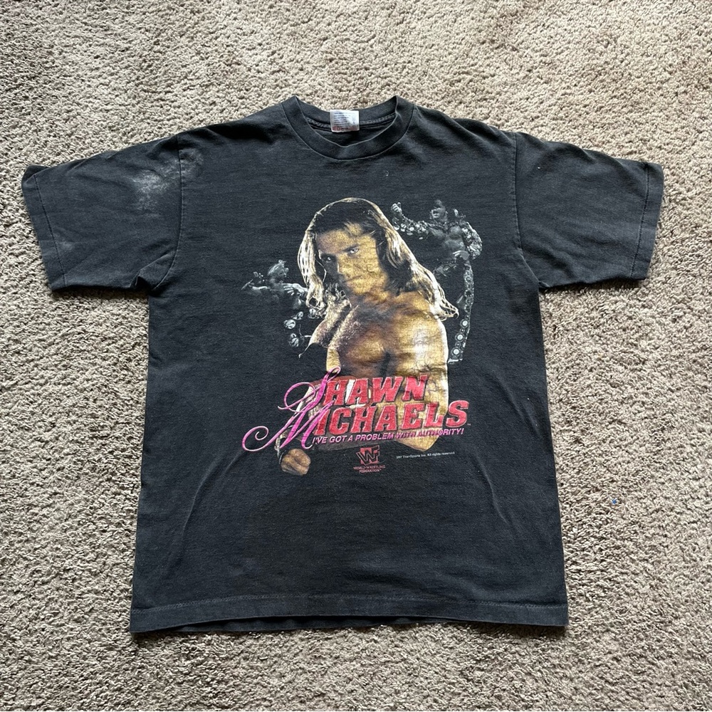 Vintage 1997 Shawn Michaels WWE Graphic Tee